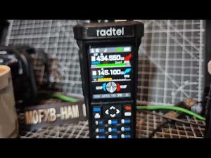Radtel RT950 - Display