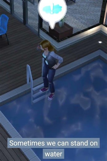 If Life is a Simulation - Glitches happen. That's what make it fun! Water walking ability