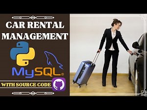 Python Projects: Tkinter GUI Car Rental Management System with Mysql | Hindi/Urdu