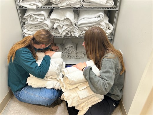 JMU students stay behind during spring break to serve local community