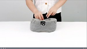 Bluetooth Sleep Mask with Timer and White Noise Sleep Headphones for Side Sleepers OEM Supply for Night Use Dark Circles Relief