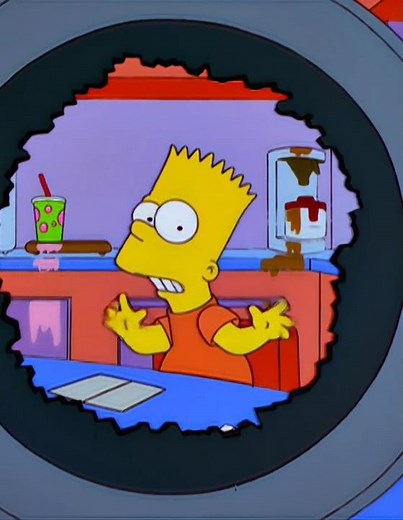 It's An ILLUSION! (from "Little Big Mom") #simpsons