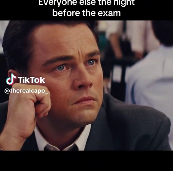 The Wolf of Wall Street: Exam Night Memes