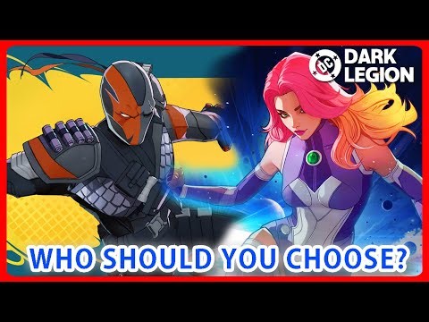 Starfire vs Deathstroke: Which Banner Wins in DC: Dark Legion?