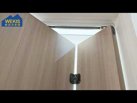 3/7 Folding Door: Space-Saving Door Solution (Live Opening & Closing Demo)