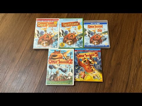 My Open Season DVD & Blu-ray Collection