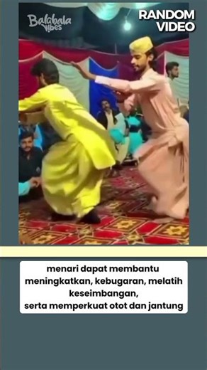 Menari bukan hanya hiburan, tapi juga cara menyenangkan untuk menjaga kesehatan tubuh 🎶 #random