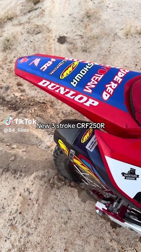 Exploring the New 3 Stroke Honda CRF250R