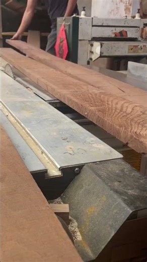 the process of stacking wood that has been cut to size