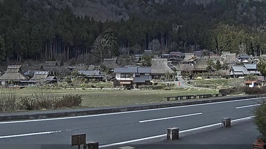 美山かやぶきの里ライブカメラ(京都府南丹市美山町北)