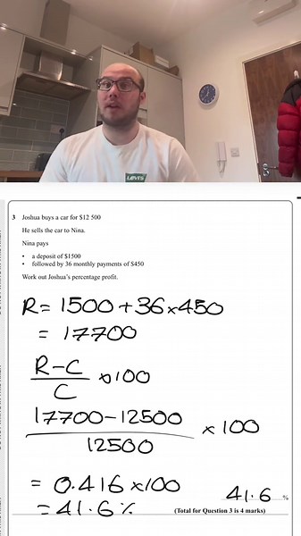 IGCSE Maths Edexcel Higher Paper November 2023 - Paper 1 Q3 #maths #gcsemaths #mattsmaths #igcsehigher #exams