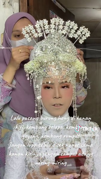 Tutorial Hijab Pengantin Betawi: Cara Pemasangan Singko
