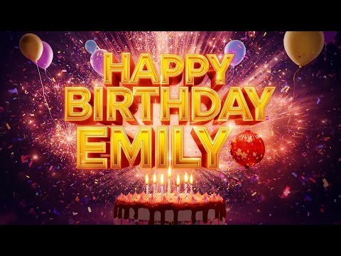 Emily’s Birthday Special 🌟 | Beautiful Birthday Greetings & Song
