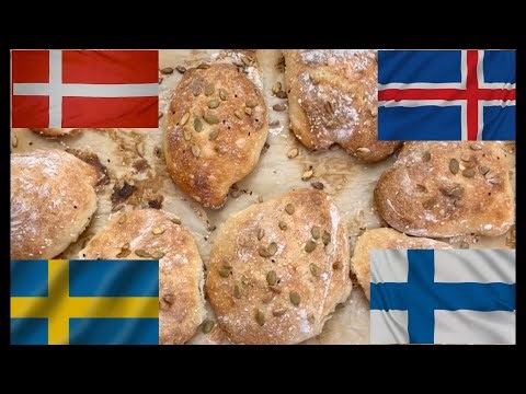 Scandinavian Bread, In Just Two minutes You will Have the Beast and Easiest Bread To Make. Enjoy 😊