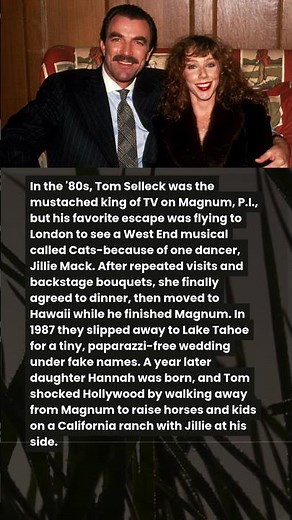Tom Selleck & Jillie Mack From Cats to Quiet Ranch Life