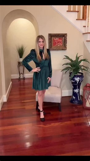 17K views · 1.7K reactions | This green velvet mini dress by @rihoas_official is soft, stylish, & affordable. It is a-line, has a tie at the waist, & a cut out front design. This dress is available in sizes XS-XL. I have this linked in my bio & use CODE: SH20VB for a discount. #OOTD #fashion #rihoas #inrihoas #Sherry1111 | Sherry11.11 | Facebook