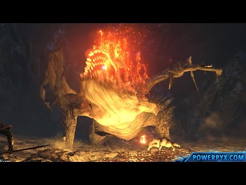 Elden Ring - Magma Wyrm Boss Fight & Location