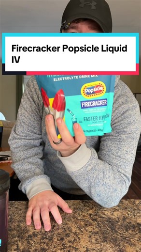 The firecracker popsicle liquid iv flavor is absolutely delicious #liquidiv #firecrackerpopsicle #firecrackerpopsicleliquidiv #TikTokShopStockUp #tiktokshopcreatorpicks
