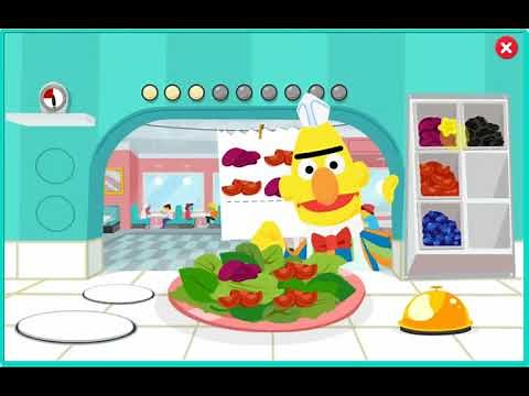 Sesame Street -Super Salad Diner -PBS Kids