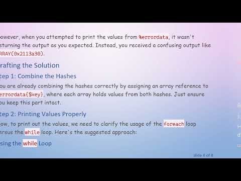 How to Print Different Values from the Same Key in Perl