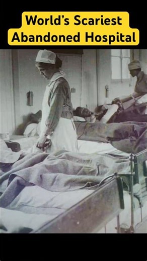 Beelitz Heilstätten: World’s Scariest Abandoned Hospital 👻😱 #shorts #scaryhospital