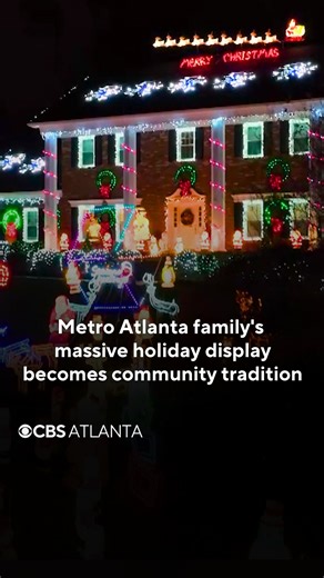 CBS News Atlanta on Instagram: "In metro Atlanta, one home’s roof (and yard) is shining with holiday spirit. Homeowner Victor Economy, along with his wife Theodora, has been decking out their Smoke Rise home since 1993 with an ever-growing display of lights and holiday decorations. What began as a family tradition has become a destination for generations — former visitors return with their own children; grandchildren now help decorate, and the display has become a beloved community fixture. But 