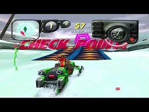 Arctic Thunder - Original Xbox, HDMI and mClassic Gameplay (Fastest time with a stylish end)
