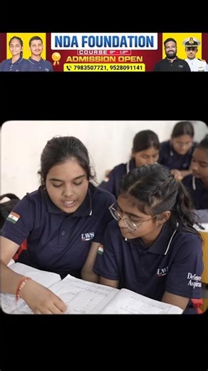 Start NDA Preparation from Class 9 - LWS India’s No.1 NDA Academy #viral #foundation #nda #shorts