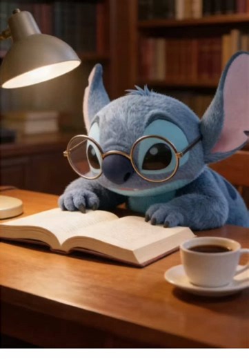 Never give up on learning! 📚💪✨#stitch #stitchcollection #stitchkindness #fyp #DailyDoseOfCute