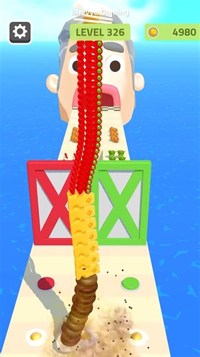 Gross Death Triple Poop & Cheese Monster Sandwich 💀🤢 | Sandwich Runner Level 326