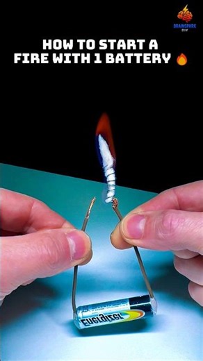 Instant Fire With a Battery? 🔋🔥
