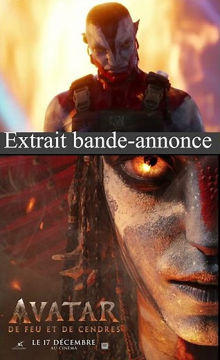 🔥 AVATAR 3 : De feu et de cendres – Extrait du trailer VF (2025) 🌋