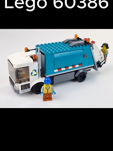 Lego 60386 Recycling Truck Stop Motion Animation