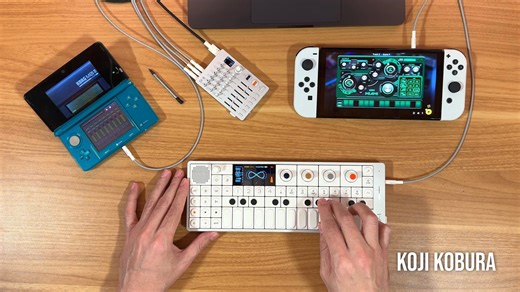 爆米花之歌/Pop Corn Song (KORG Gadget for Switch   KORG M1 for 3DS   OP-1 Field)