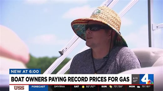 Nashville boaters pay $6 per gallon at marinas