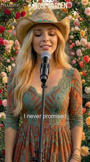 Rose Garden - Dakota AI Singer #shorts #countrysongs #AIMusicVisual