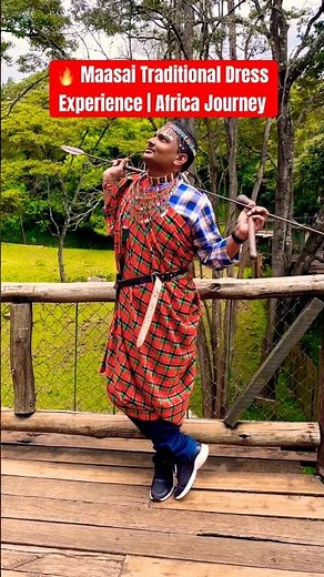 🌍 Living the Maasai Culture | Traditional Dress Experience in Kenya 🇰🇪|| Maasai Traditional Dress