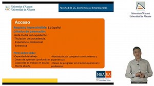 University Master's Degree in Business Administration