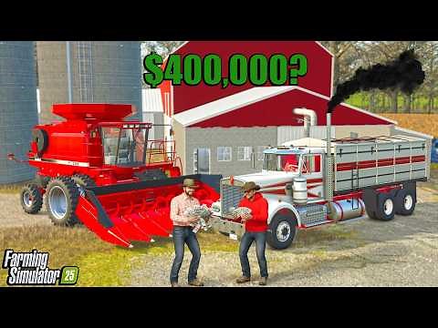 WILL THIS HARVEST PAY OFF $400,000 IN DEBT!? (GRANDPA'S FARM)