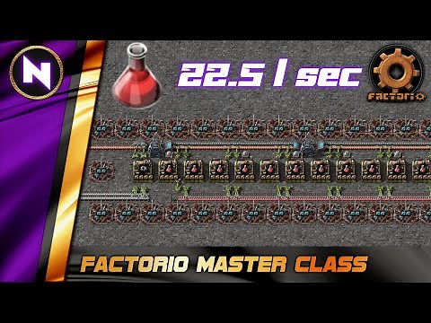End Game Megabase AUTOMATION(RED) SCIENCE 22.5 / sec | Factorio Tutorial/Guide/How-to