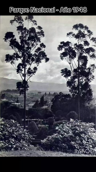 Parque Nacional - Año 1948: Imágenes Históricas de Bogotá