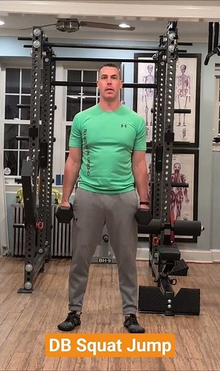 DB Squat Jump