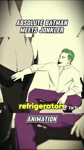 Absolute Batman Meets Joker in Funny Cartoon Animation