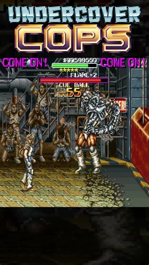 Cue Ball Boss de Undercover Cops #bossbattle #undercovercops #manhattanfight