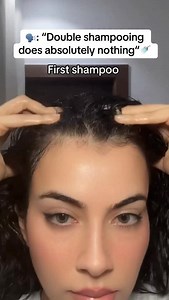 21K views · 17 reactions | Double shampooing is good for the scalp because the first wash breaks down oils, buildup, sweat, and product, while the second wash actually cleans the scalp and lets the ingredients work properly. It’s like removing the dirt first, then giving your scalp a real cleanse. | Camel Glow | Facebook