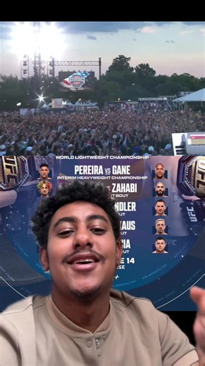 Damn the amount of people at White House for UFC FREEDOM 250 weigh in attendance is insane 🔥 #habeshammaguru