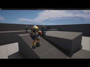 Metal Arms glitch in the system UE5, first progress update