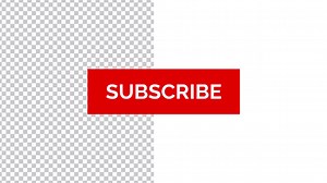 YouTube Subscribe Button with Bell Icon (4k Transparent)