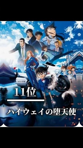 個人的コナン映画ランキングTOP16 #1000人目標 #人気になりたい #名探偵コナン #アニメ #ショートで応援 #チャンネル登録者数100万人になる #ハイウェイの堕天使 #ショートファンズ