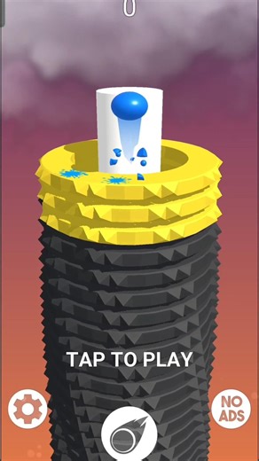 Stack Ball Gameplay 🎮 Breaking All Levels 💥 | Super Satisfying